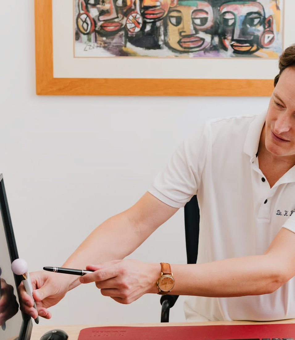 Beratung anhand des Röntgenbilds
